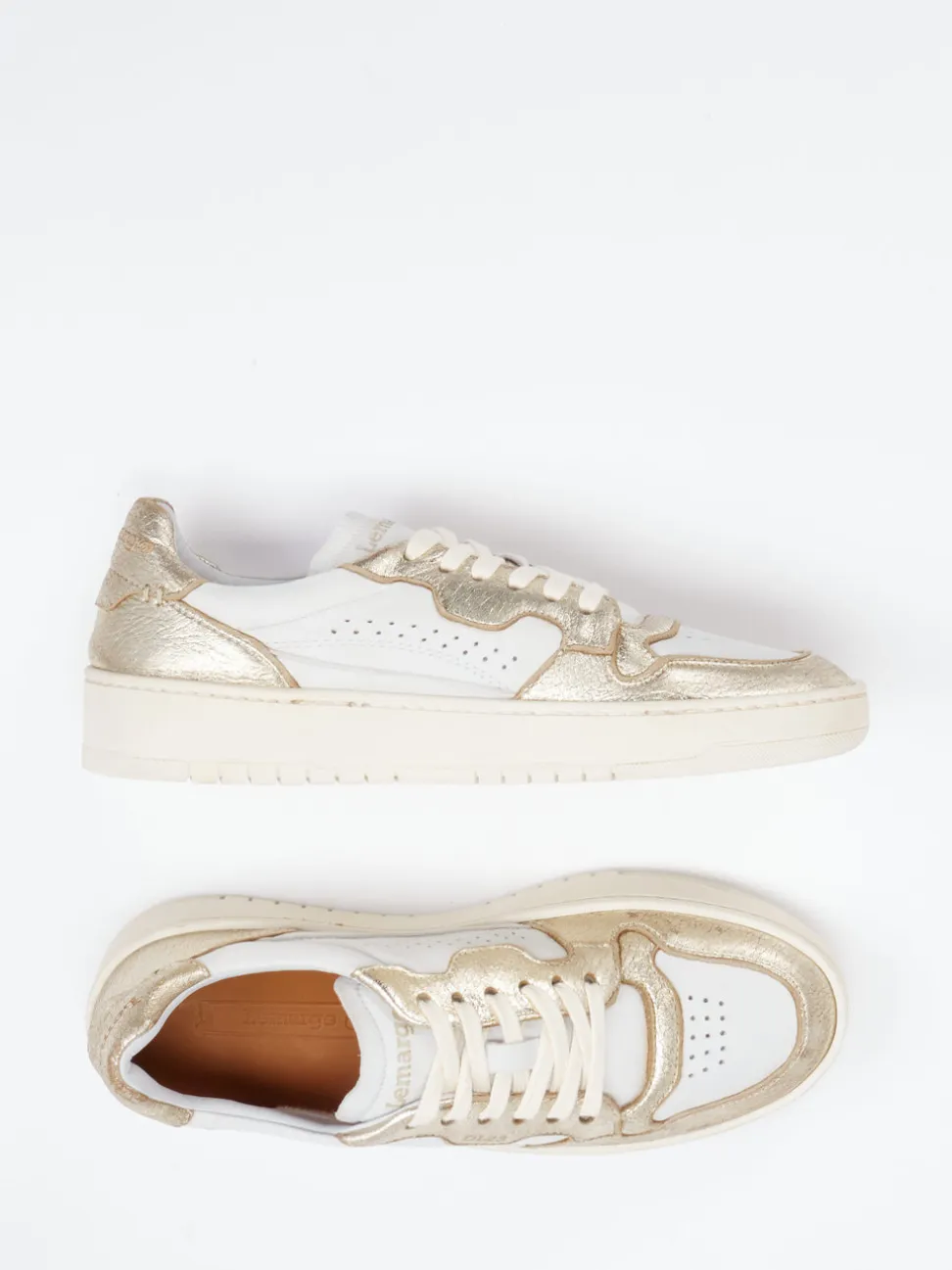 Lemargo – Sneaker aus Hirschleder mit Metallic-Finish