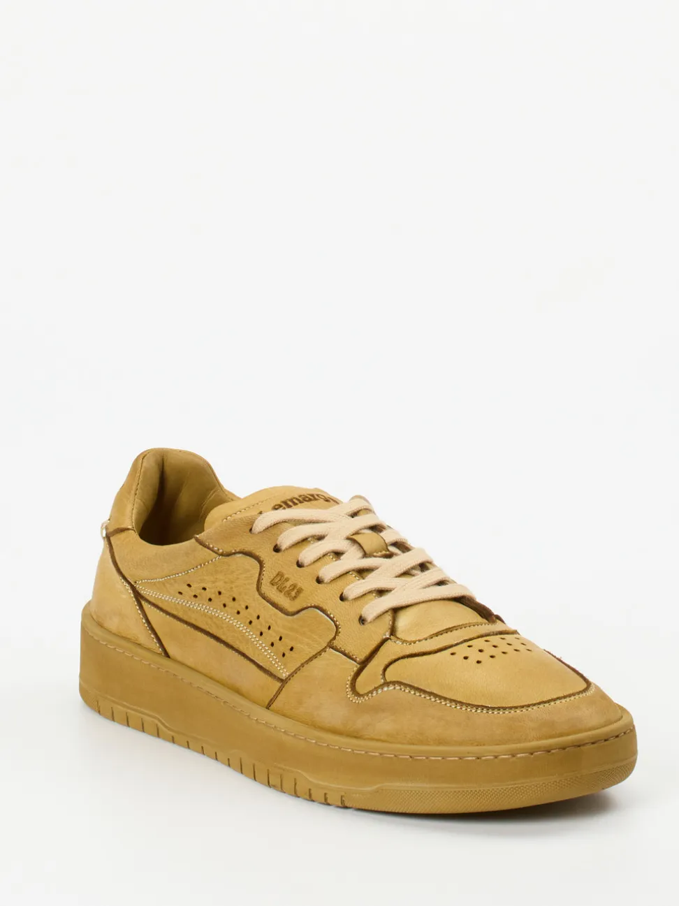 Lemargo – Sneaker aus Hirschleder honiggelb