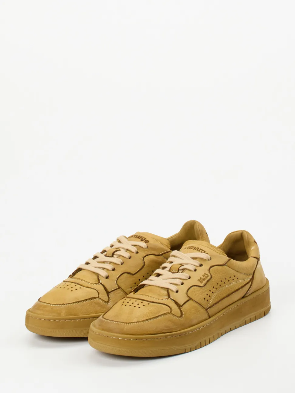 Lemargo – Sneaker aus Hirschleder honiggelb