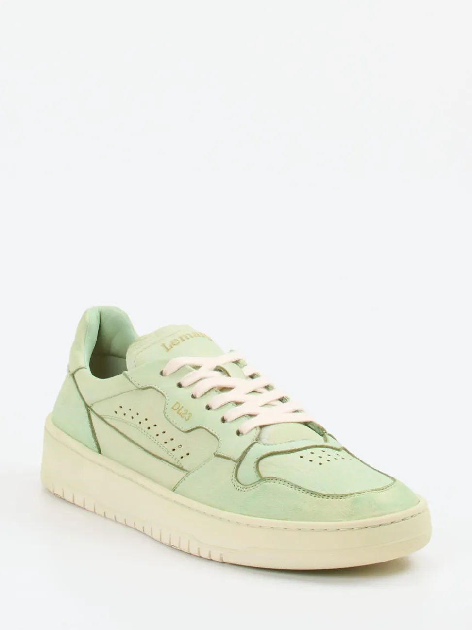 Lemargo – Sneaker aus Hirschleder Pastellgrün