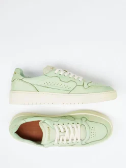 Lemargo – Sneaker aus Hirschleder Pastellgrün