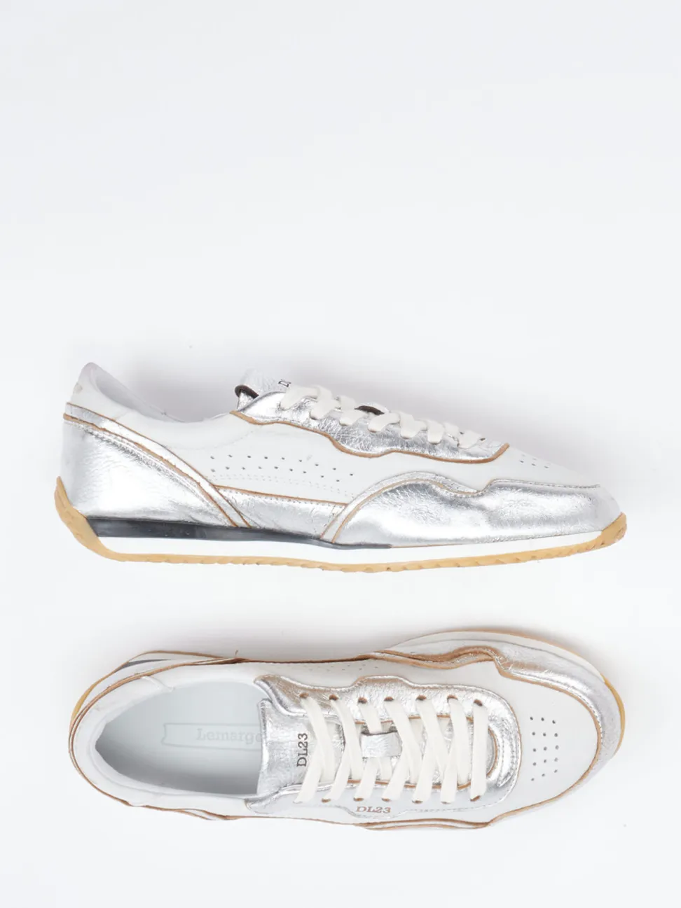 Lemargo – Sneaker aus Hirschleder mit Metallic-Details
