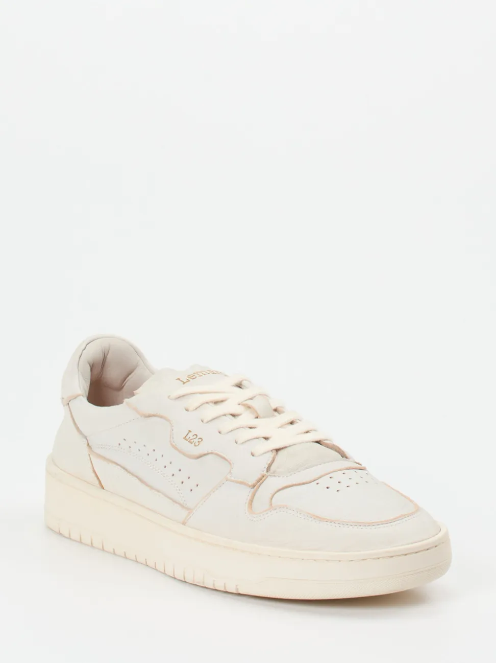 Lemargo – Sneaker aus Hirschleder in Cremeweiß