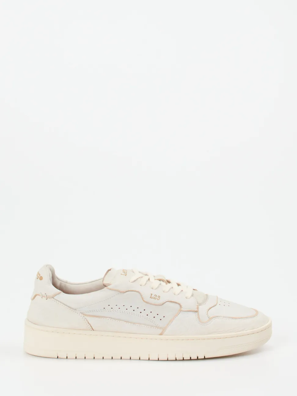 Lemargo – Sneaker aus Hirschleder in Cremeweiß