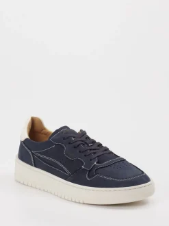 Lemargo – Sneaker aus Leder in Dunkelblau