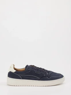 Lemargo – Sneaker aus Leder in Dunkelblau