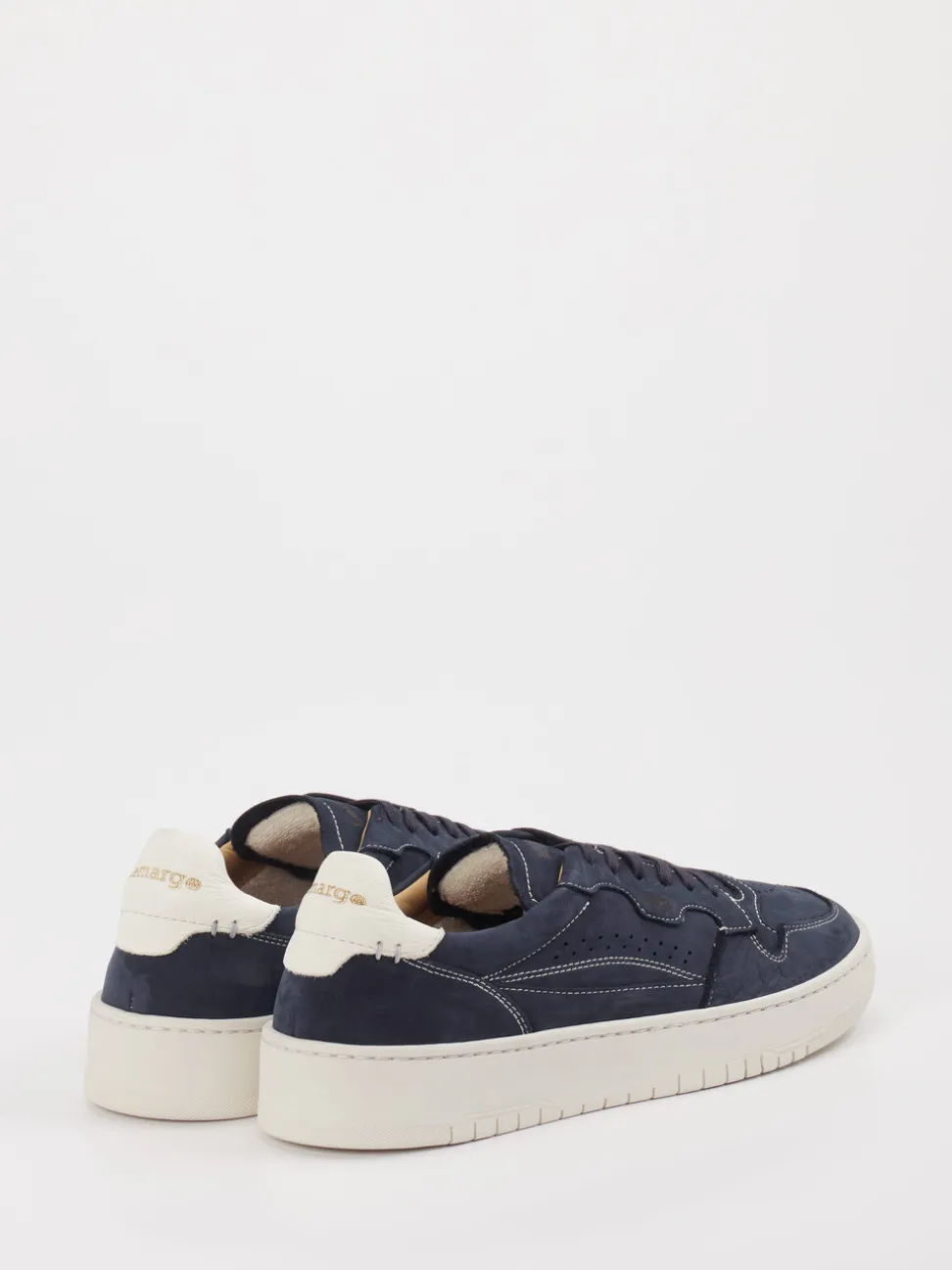 Lemargo – Sneaker aus Leder in Dunkelblau