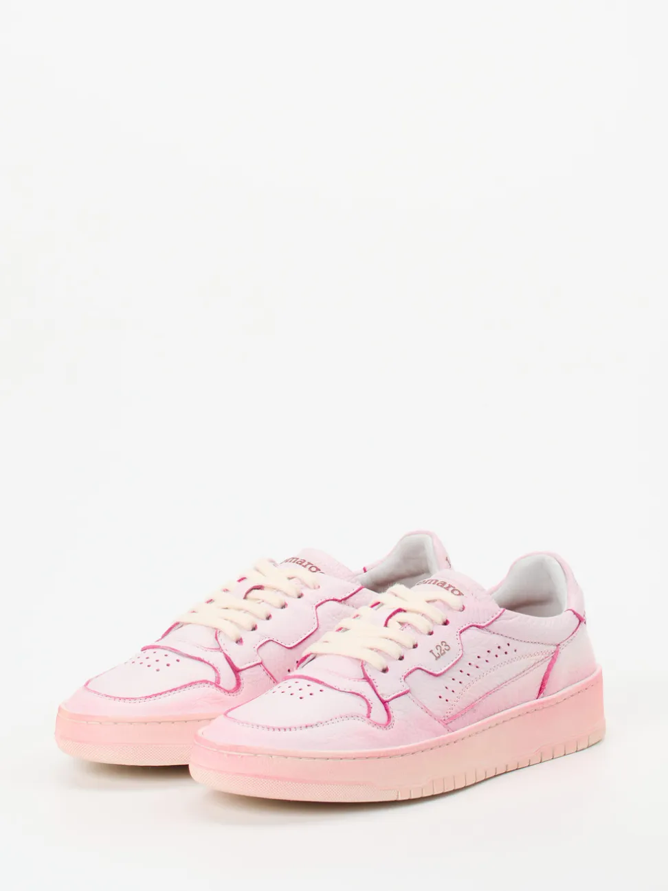 Lemargo – Sneaker aus Metallicleder in Hellrosa