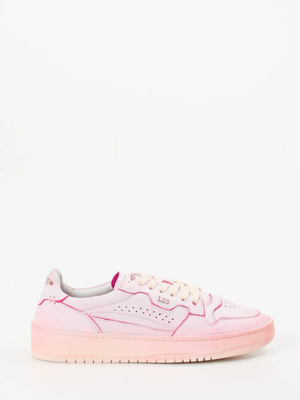 Lemargo – Sneaker aus Metallicleder in Hellrosa