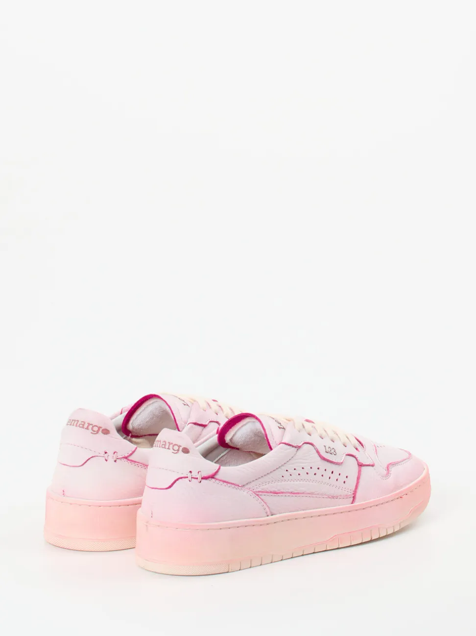 Lemargo – Sneaker aus Metallicleder in Hellrosa