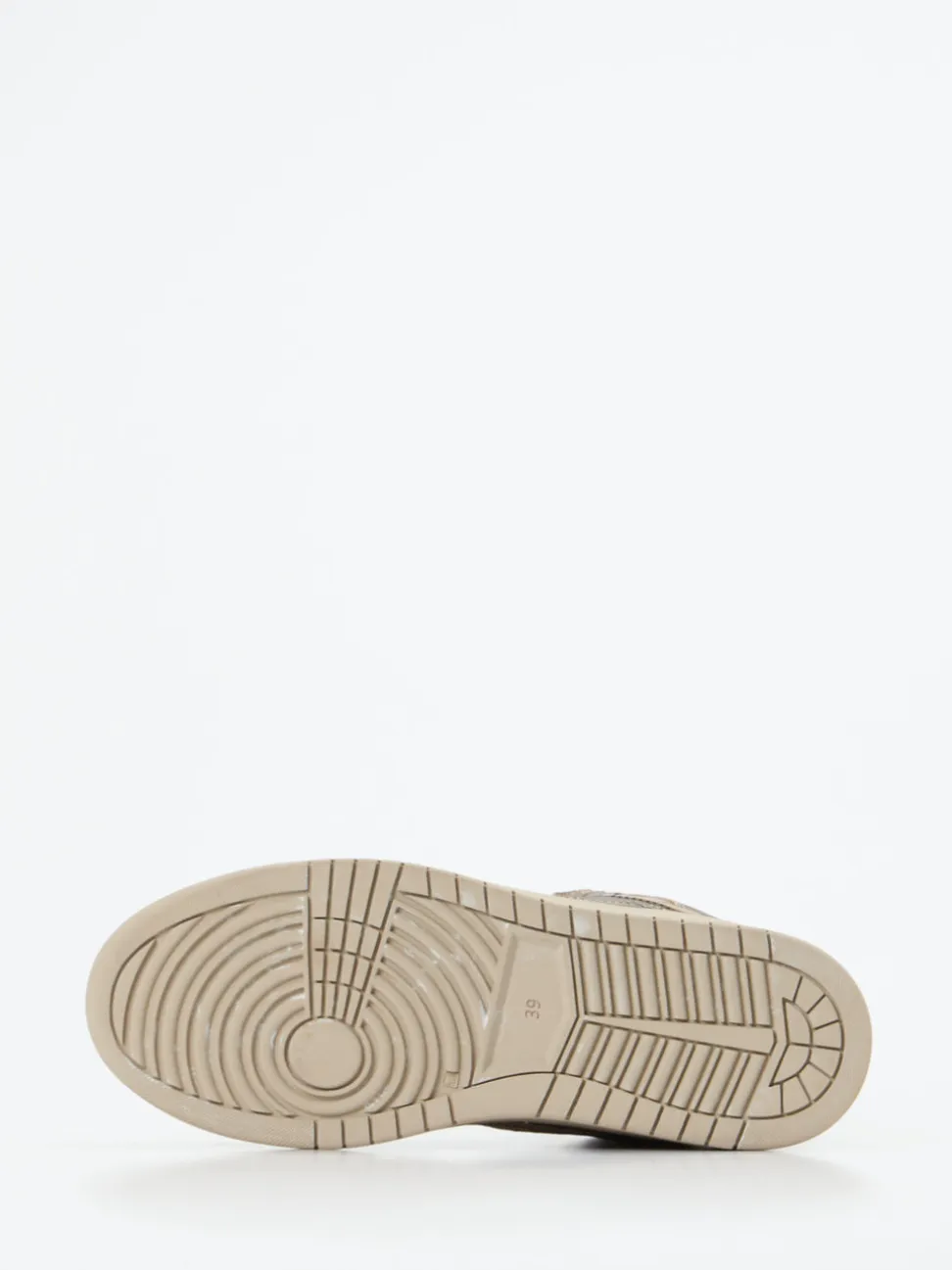 Lemargo – Sneaker aus Metallicleder Bronzebraun
