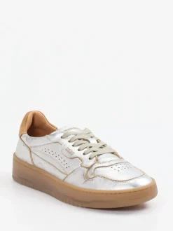 Lemargo – Sneaker aus Metallicleder in Silber