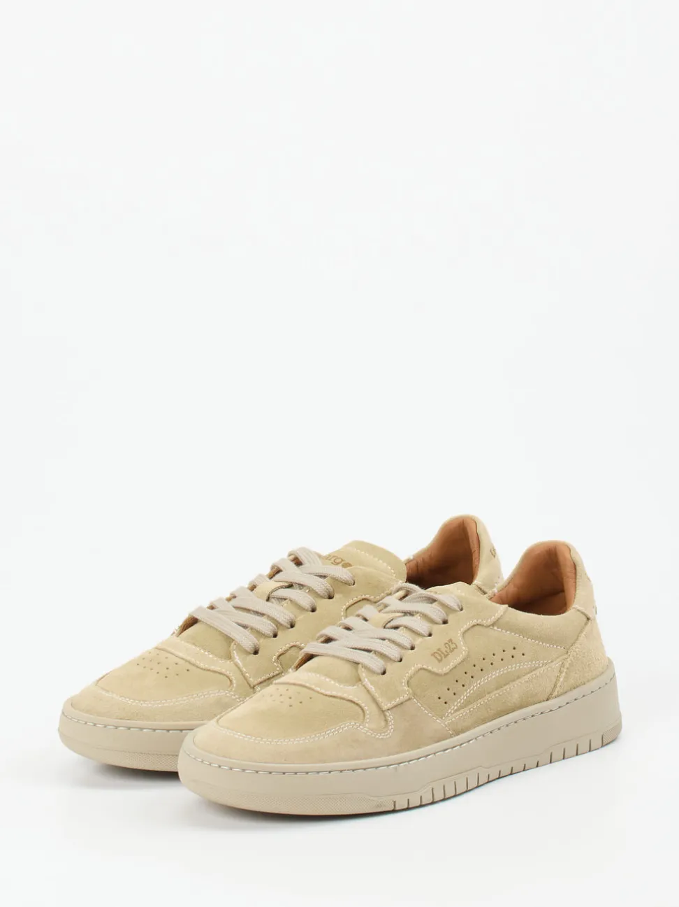 Lemargo – Sneaker aus Veloursleder beige