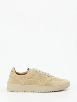Lemargo – Sneaker aus Veloursleder beige