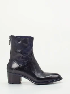 Lemargo – Stiefelette aus Büffelleder Dunkelblau