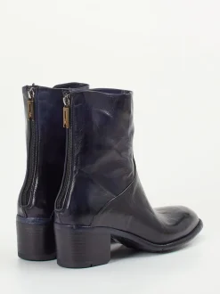 Lemargo – Stiefelette aus Büffelleder Dunkelblau