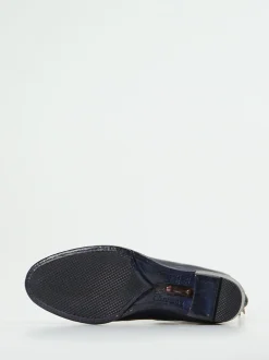 Lemargo – Stiefelette aus Büffelleder Dunkelblau