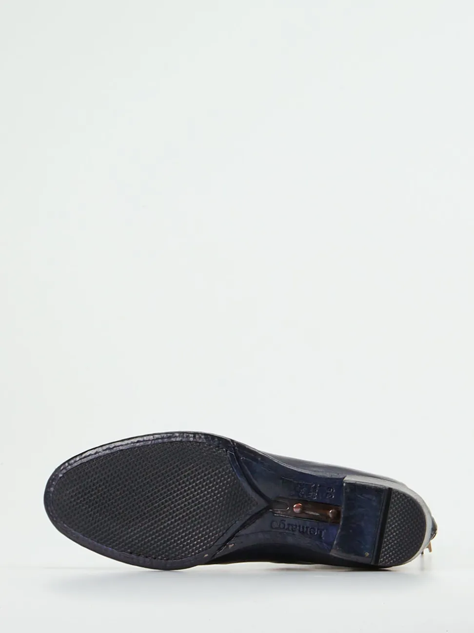 Lemargo – Stiefelette aus Büffelleder Dunkelblau