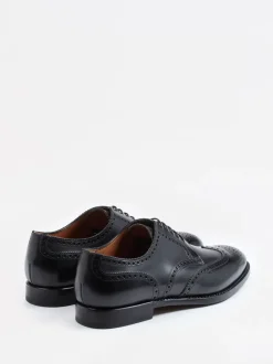 Lendvay & Schwarcz – Brogue Derby aus Kalbleder schwarz