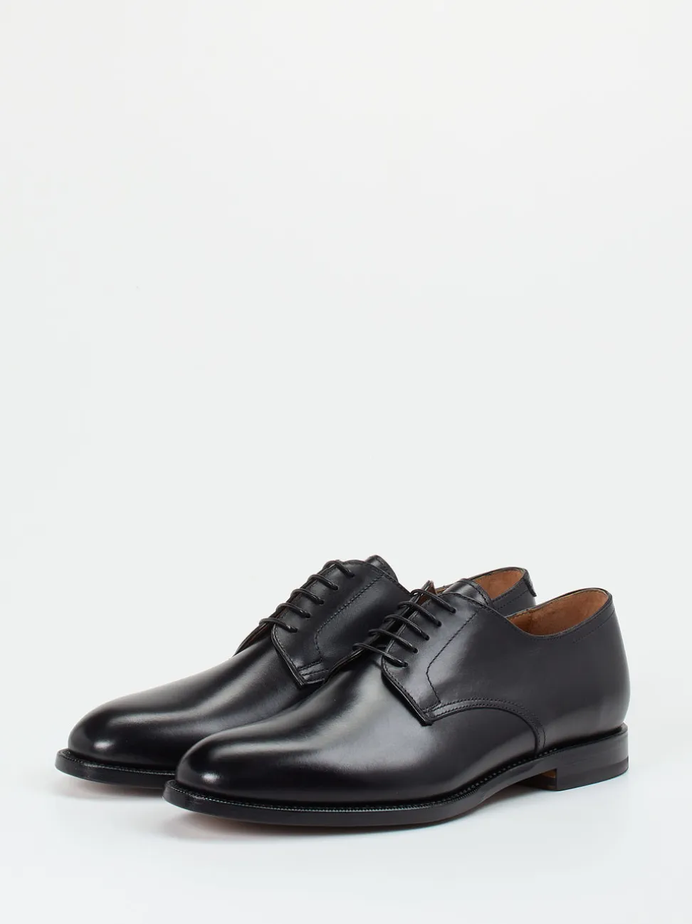 Lendvay & Schwarcz – Derby-Schnürschuh aus Kalbleder schwarz