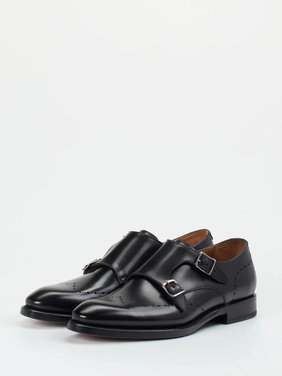 Lendvay & Schwarcz – Monkstrap aus Kalbleder schwarz