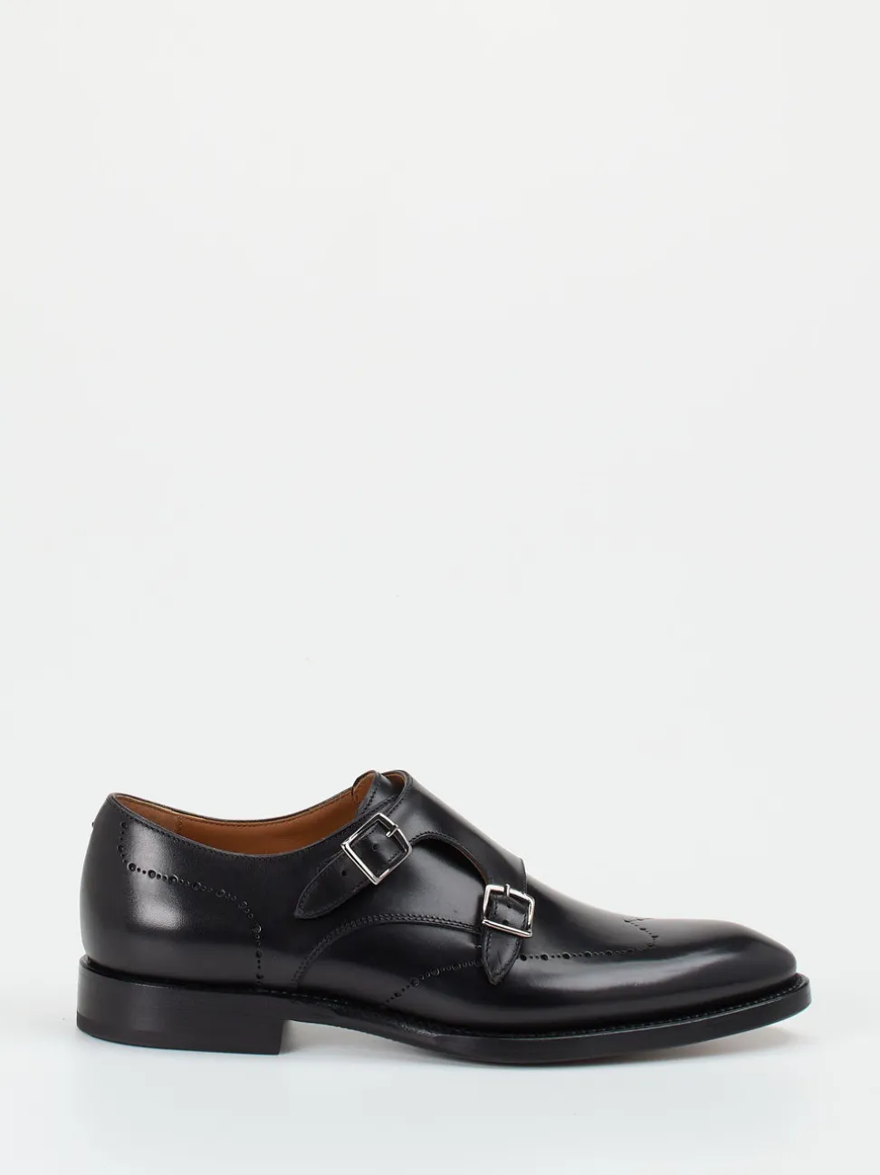 Lendvay & Schwarcz – Monkstrap aus Kalbleder schwarz