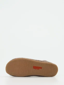Living Kitzbühel – Hüttenschuhe aus Wollfilz braun