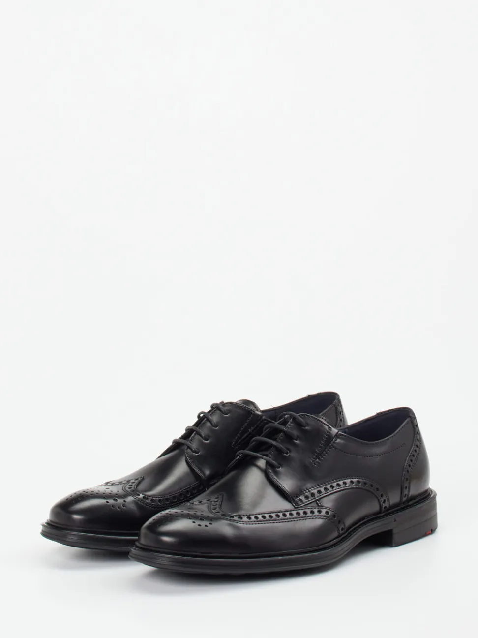 Lloyd – Brogues aus Kalbleder schwarz glänzend