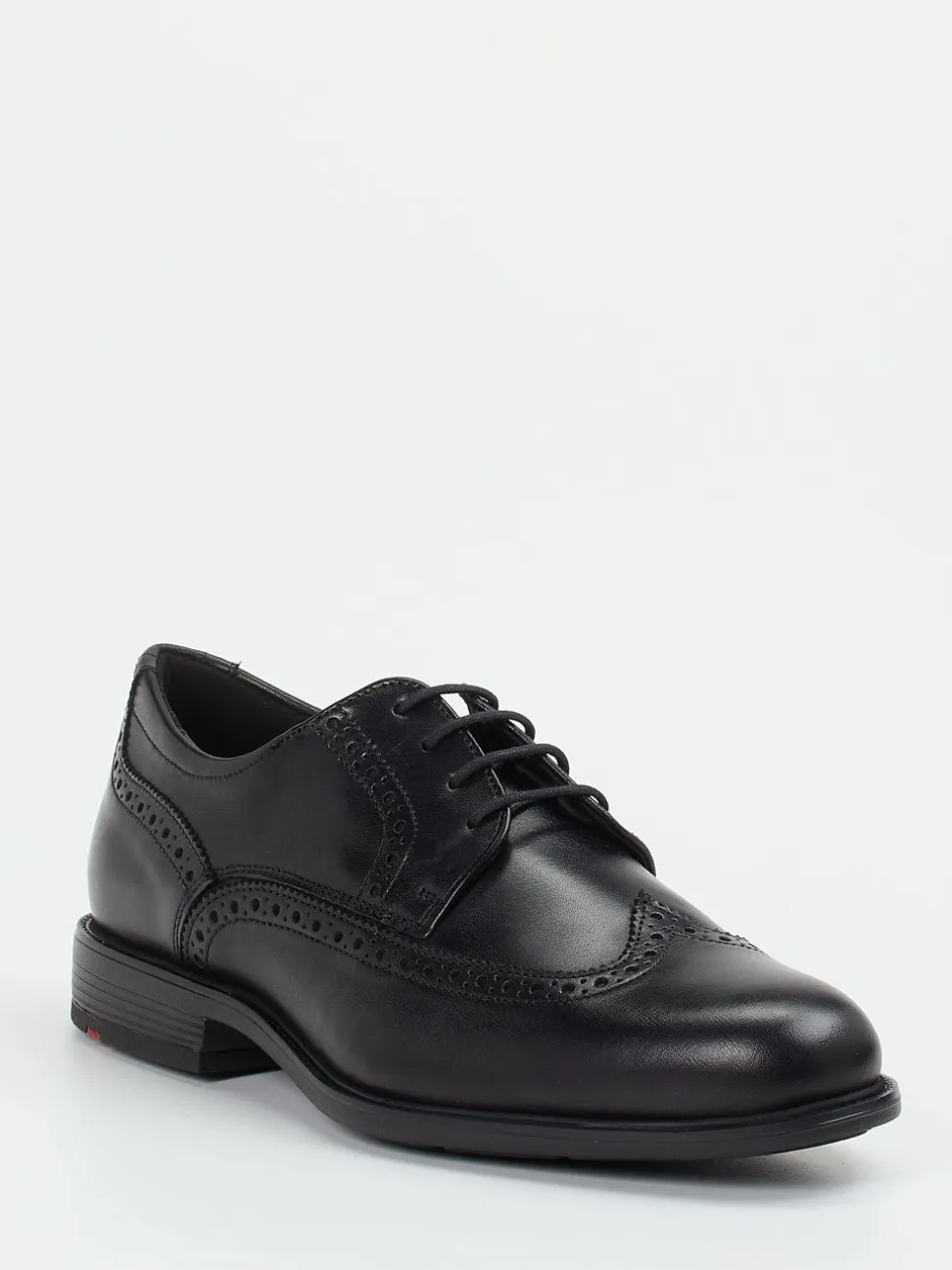 Lloyd – Brogue-Schnürschuh aus Kalbleder Schwarz