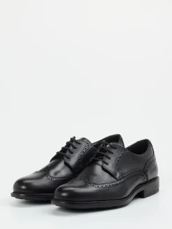 Lloyd – Brogue-Schnürschuh aus Kalbleder Schwarz