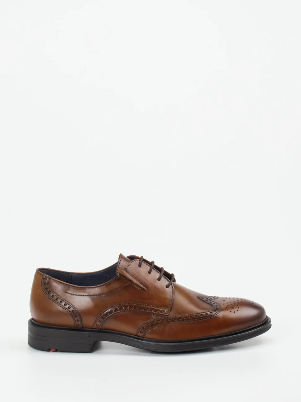 Lloyd – Brogue-Schnürschuh aus Kalbleder Cognac