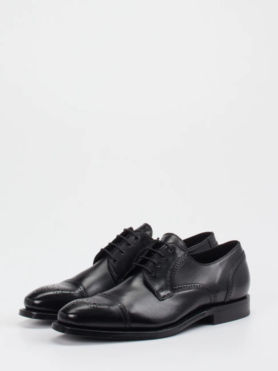 Lloyd – Captoe Derbys aus Kalbleder schwarz