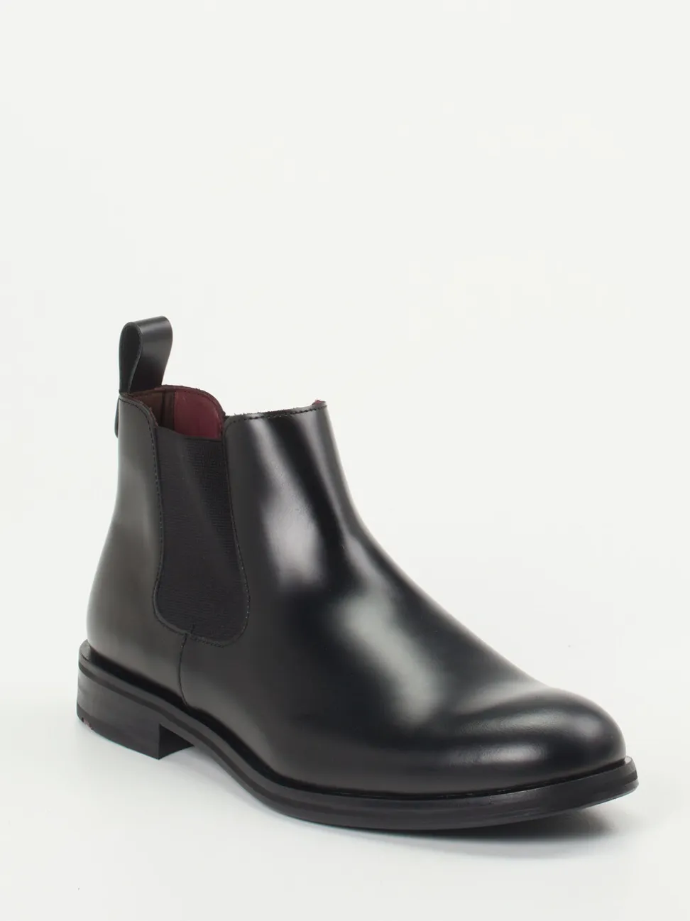 Lloyd – Chelsea Boots aus Hochglanzleder schwarz