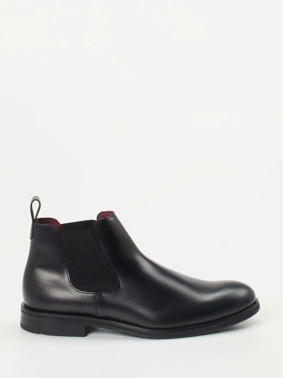 Lloyd – Chelsea Boots aus Hochglanzleder schwarz