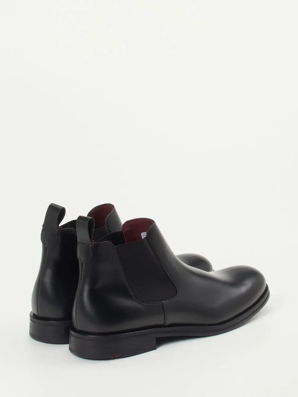 Lloyd – Chelsea Boots aus Hochglanzleder schwarz