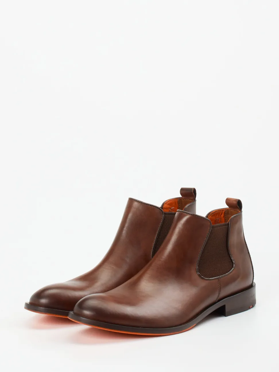 Lloyd – Chelsea Boots aus Kalbleder mittelbraun