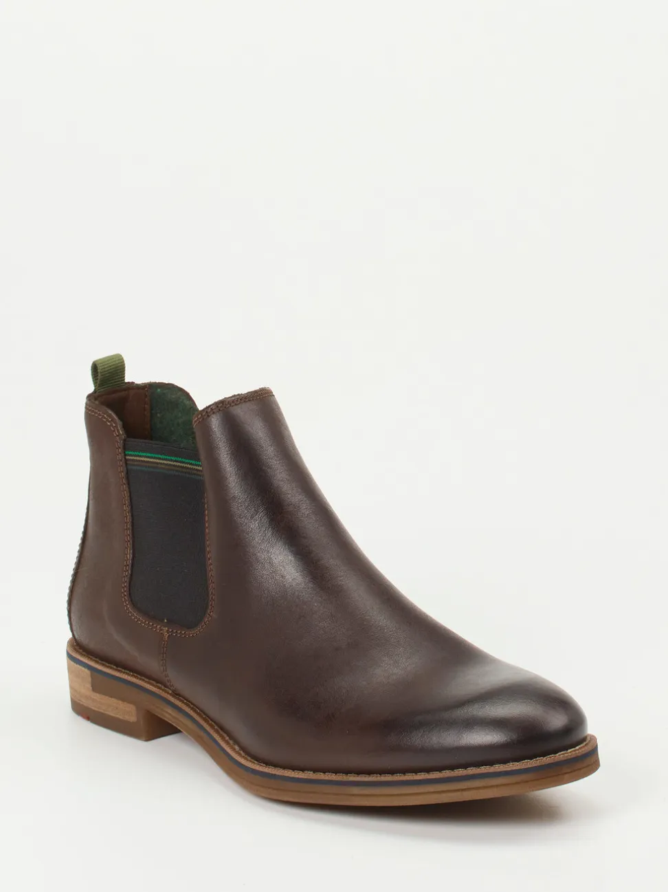 Lloyd – Chelsea Boots aus Fettleder in Braun