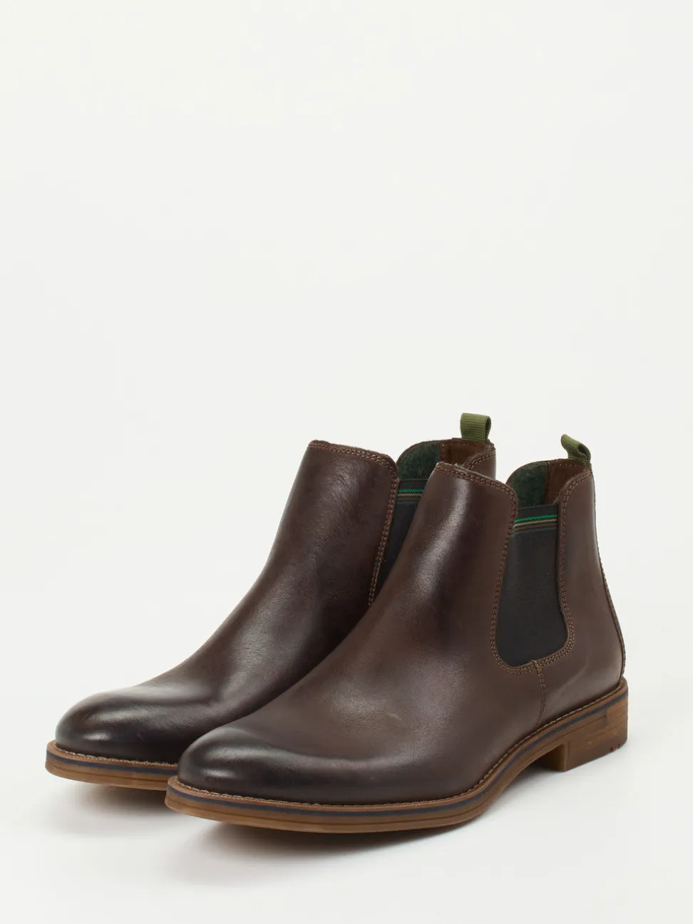 Lloyd – Chelsea Boots aus Fettleder in Braun