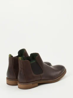 Lloyd – Chelsea Boots aus Fettleder in Braun