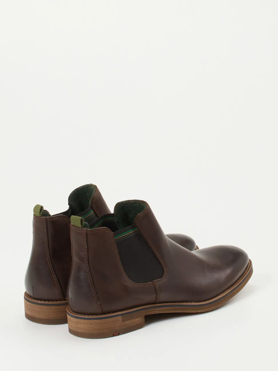 Lloyd – Chelsea Boots aus Fettleder in Braun