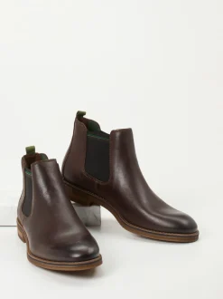 Lloyd – Chelsea Boots aus Fettleder in Braun