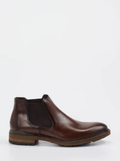 Lloyd – Chelsea Boots aus Kalbleder Dunkelbraun