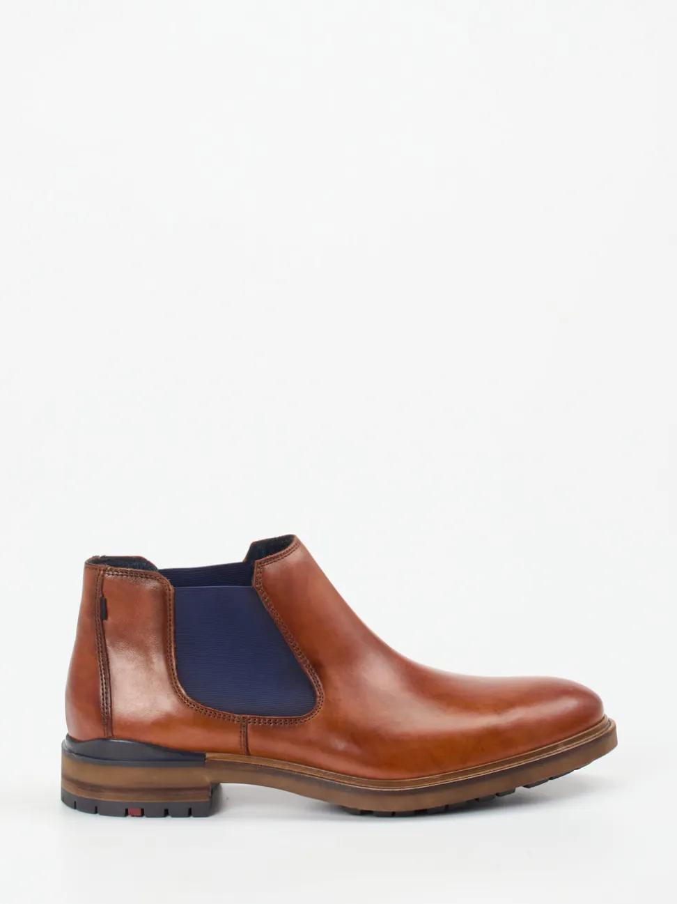 Lloyd – Chelsea Boots aus Kalbleder cognacbraun