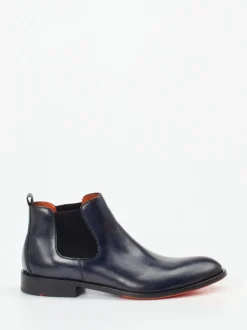 Lloyd – Chelsea Boots aus Kalbleder in Tiefblau