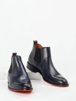 Lloyd – Chelsea Boots aus Kalbleder in Tiefblau