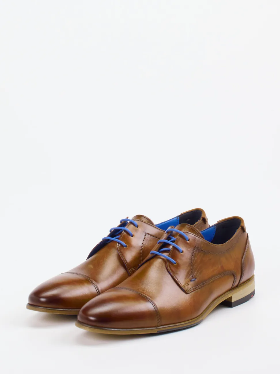 Lloyd – Derby-Schnürschuh aus Kalbleder cognacbraun