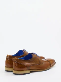 Lloyd – Derby-Schnürschuh aus Kalbleder cognacbraun