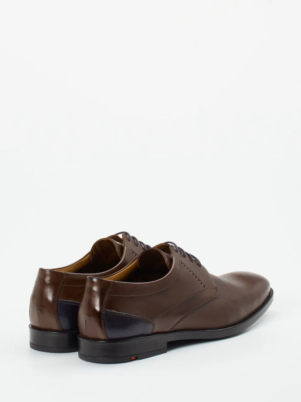 Lloyd – Derby-Schnürschuh aus geprägtem Leder braun