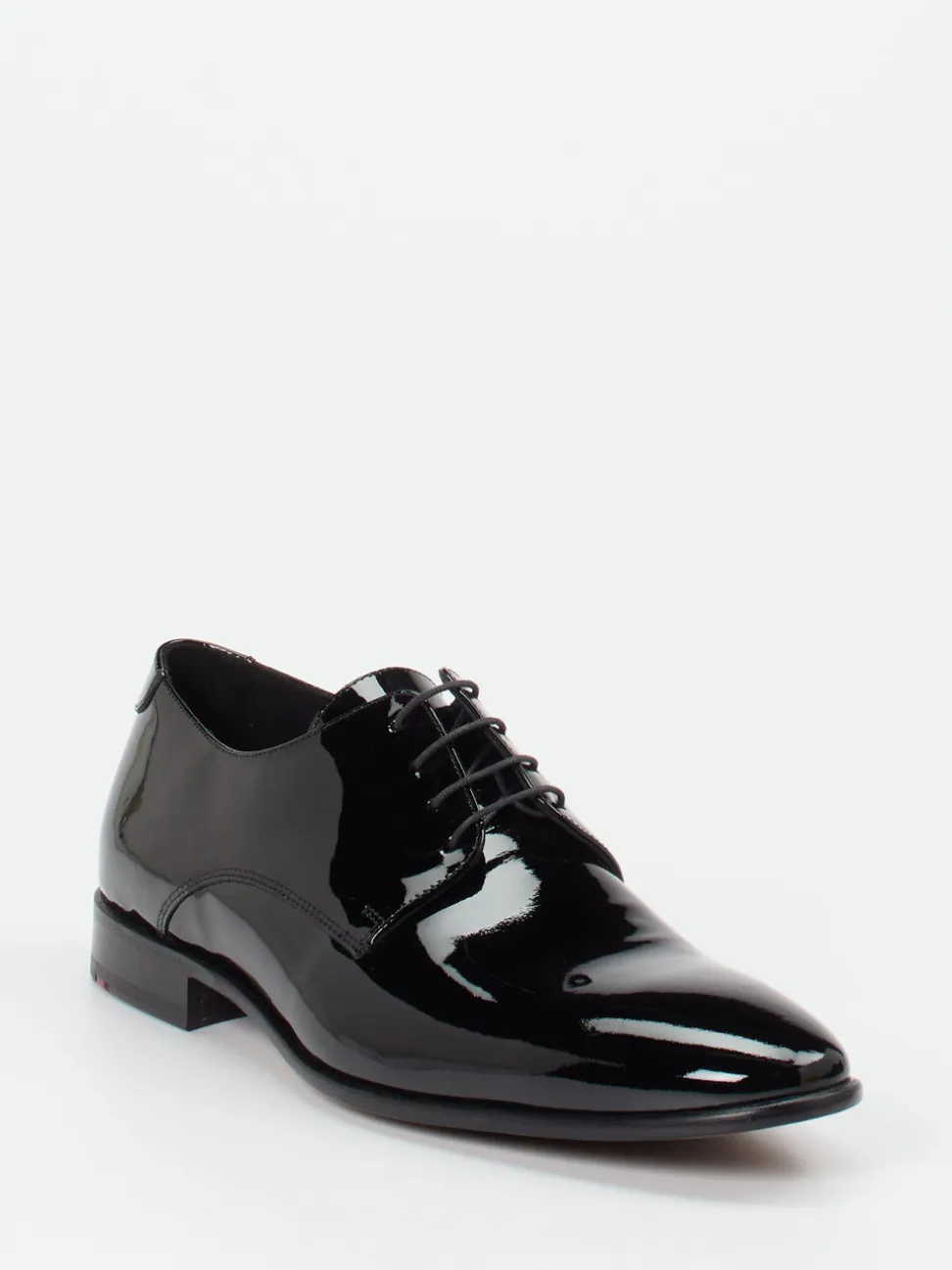 Lloyd – Derby-Schnürschuh aus Lackleder Schwarz