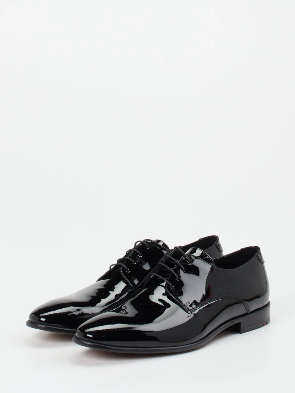 Lloyd – Derby-Schnürschuh aus Lackleder Schwarz